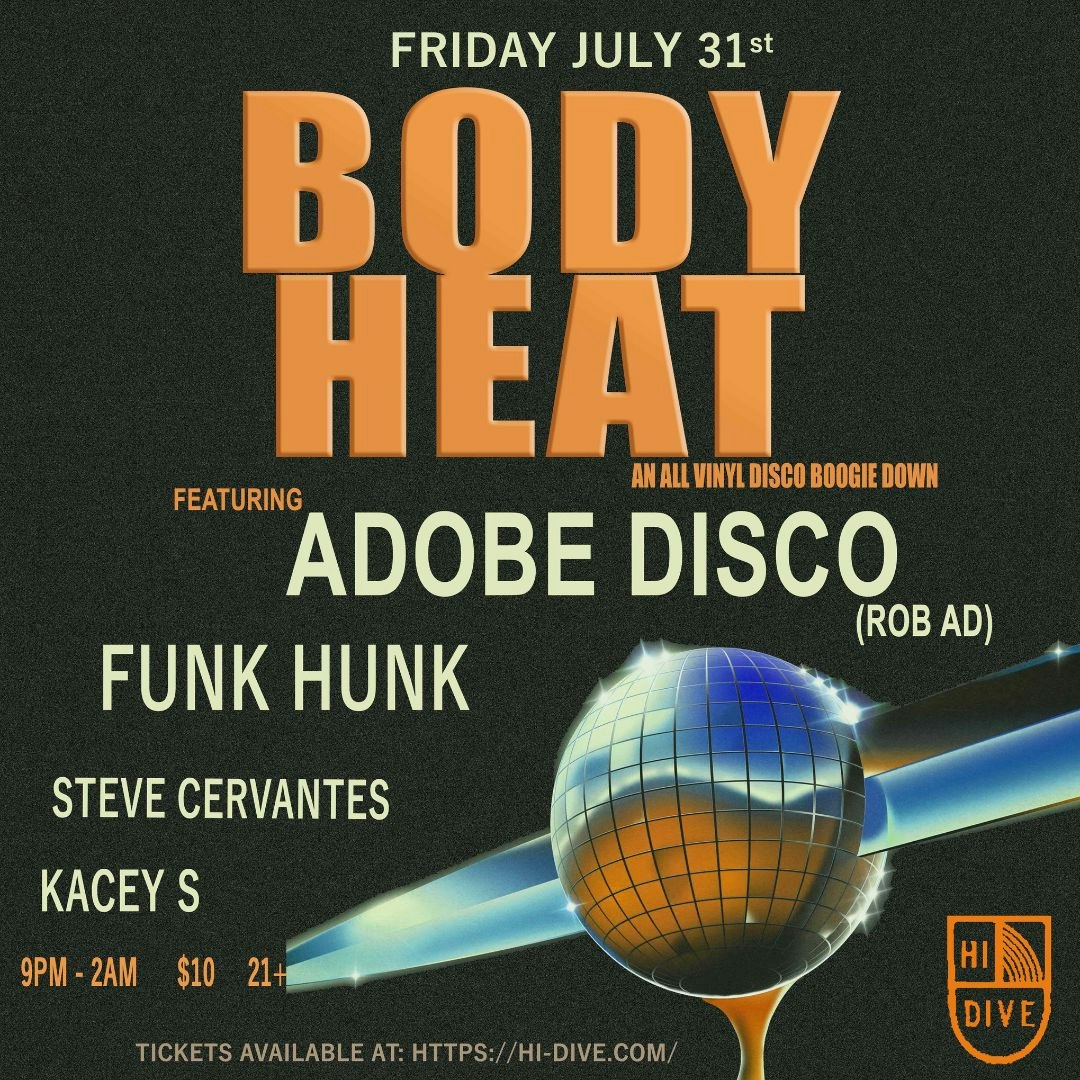 Body Heat (All Vinyl Disco Boogiedown)